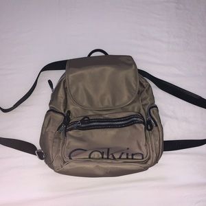 CALVIN KLEIN BACKPACK WITH SEATBELT STRAPS